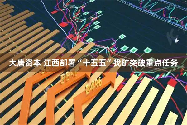 大唐资本 江西部署“十五五”找矿突破重点任务