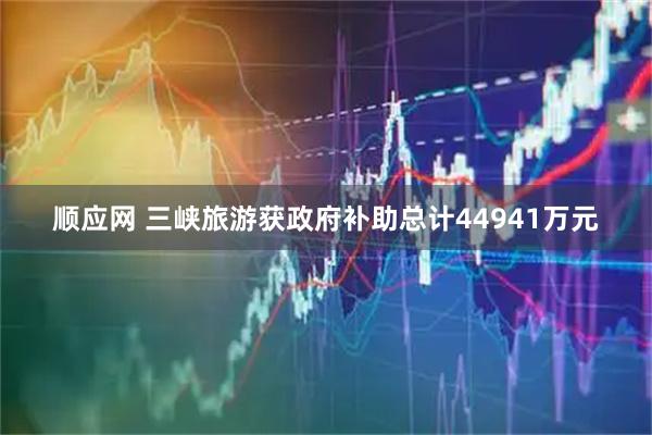 顺应网 三峡旅游获政府补助总计44941万元